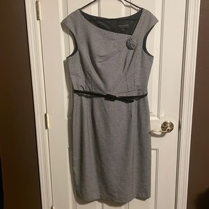 Connected Apparel black/white dress
